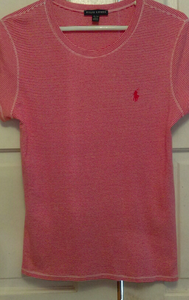 Ralph Lauren XL ladies strip t shirt